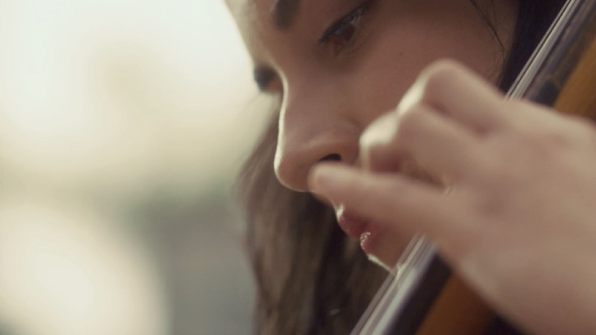 woman playing a musical instrument