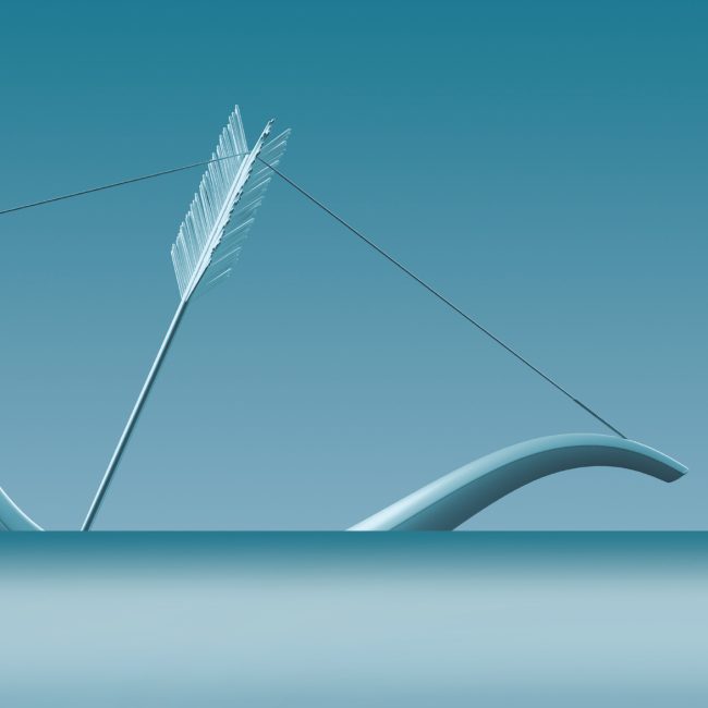 branding image bow with arrow