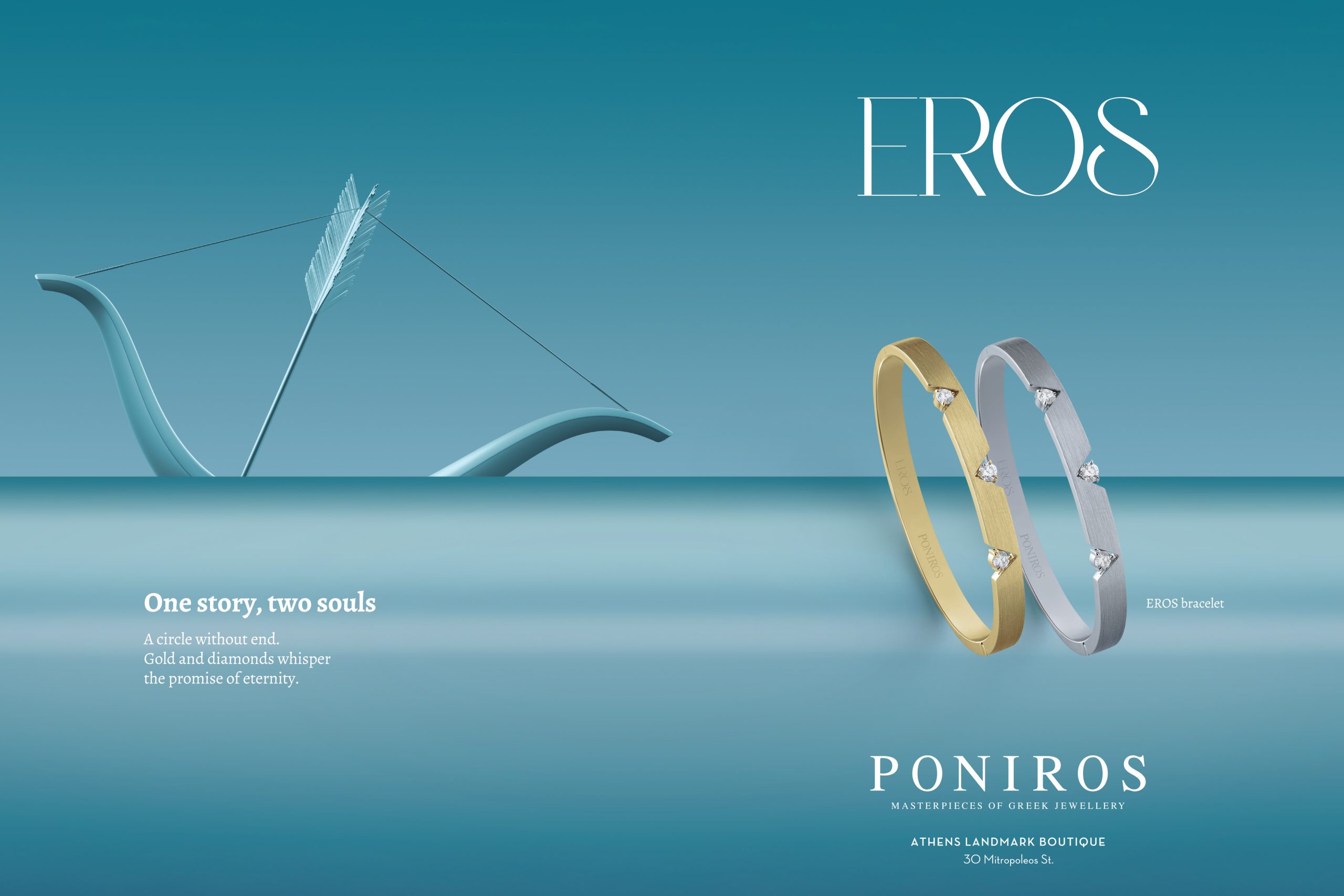 Poniros jewelry print ad